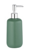 Dozator de sapun, ceramica, 20 cm, verde, Allstar