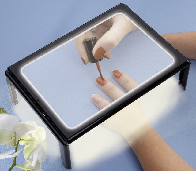 Lupă pentru citit, iluminare LED, mărire x3