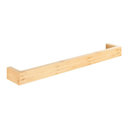 Suport pentru prosoape BAMBOO, bambus, maro deschis, 60 x 9 x 5 cm, WENKO
