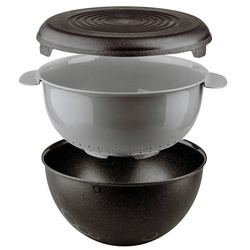 Strecuratoare cu vas si capac, 3l