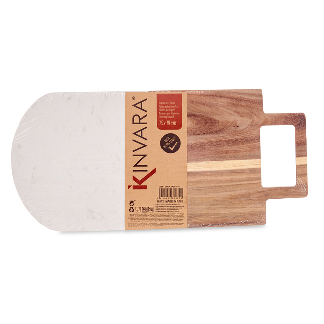 Tocator cu model de marmura, 38 x 18 cm