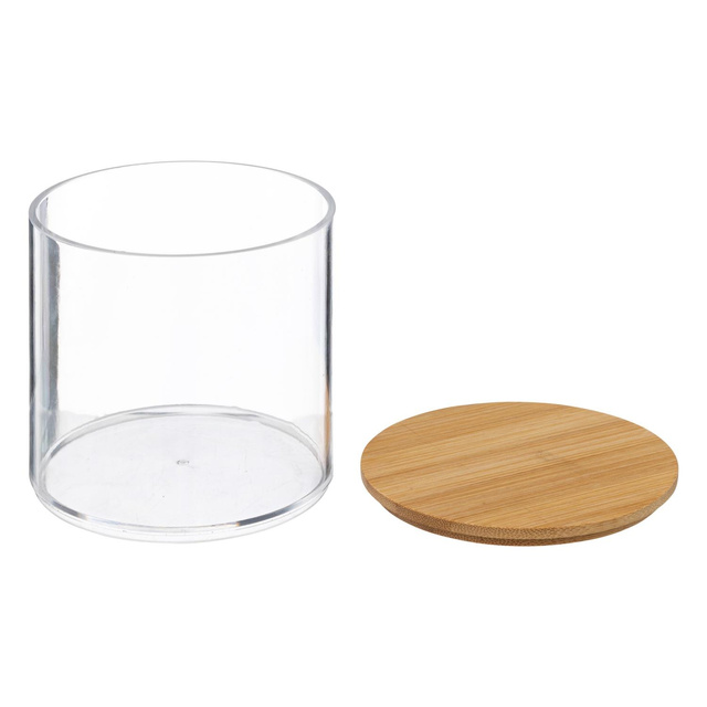 Recipient pentru dischete demachiante și bețișoare Selena, 18,1 cm