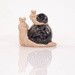 Figurina melc, decor gradina, 10 x 11 cm