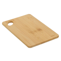 Tocator din bambus, Maro, 22.5x14.5x0,8 cm, Kesper