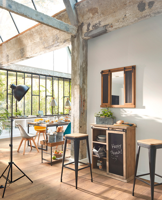 Jardiniera metalica HOME EDITION in stil vintage, 36,5 x 23,3 x 13,9 cm