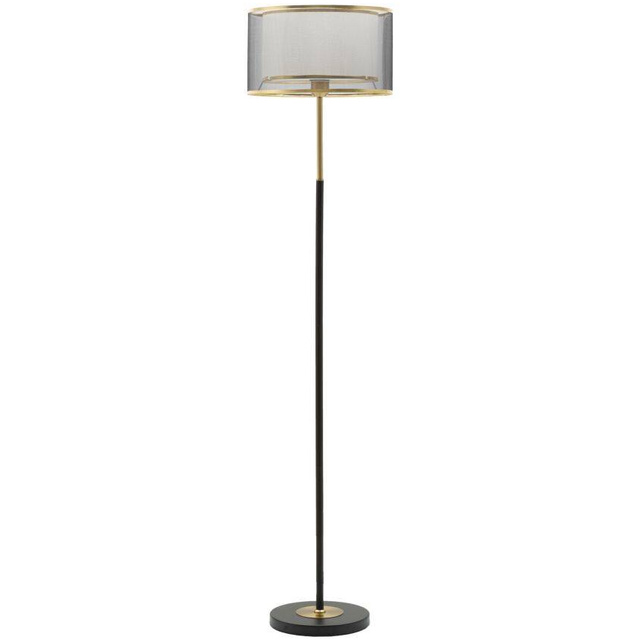 Lampadar metalic, negru, 153 cm