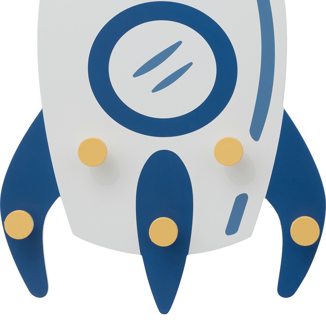 Cuier pentru camera copiilor SPACE , 35 x 4,5 x 56 cm