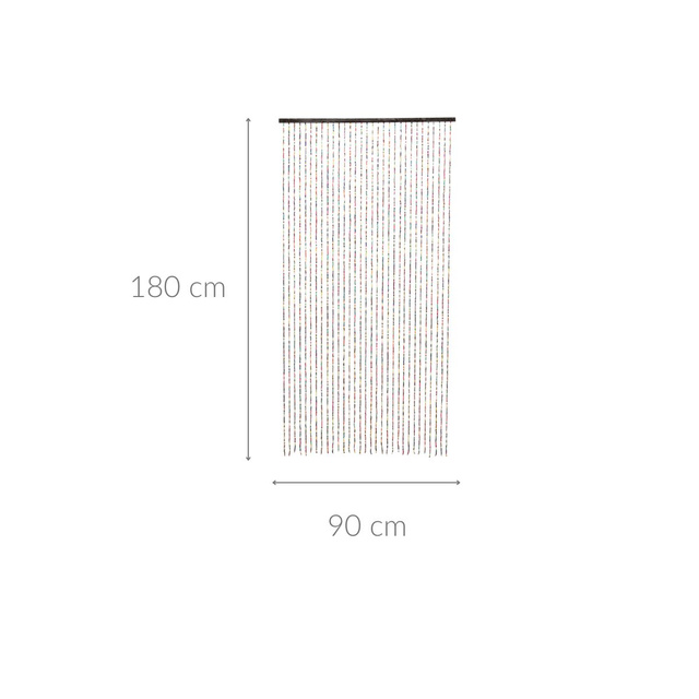 Perdea usa din bambus, 90 x 180 cm