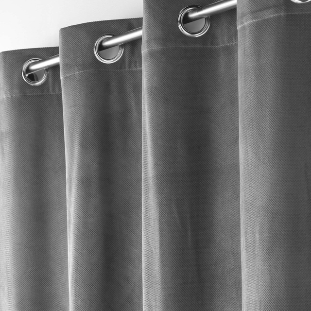 Perdea decorativă din catifea VELOURIANE, 140 x 260 cm