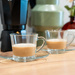 Serviciu de cafea din sticla transparenta, 190 ml