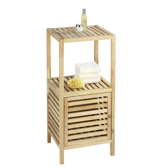 Raft de baie Norvegia, Wenko, 3 niveluri, Lemn, Maro