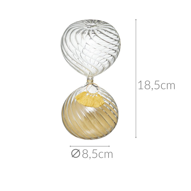 Clepsidra din sticla, 18,5 cm
