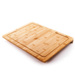 Placă de tăiat din bambus, 2 în 1