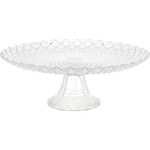 Farfurie de tort, sticla, Ø 28,5 cm