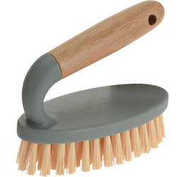 Perie cu maner din bambus, 14 x 16 x 11 cm