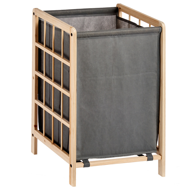 Dulap, lemn + material textil