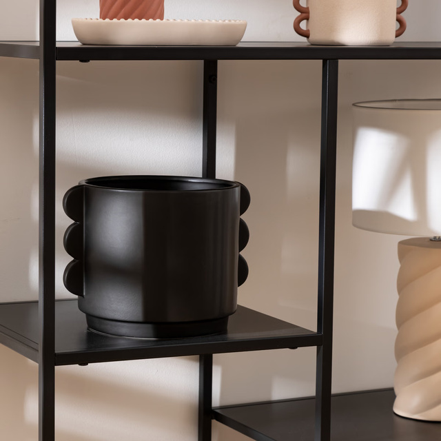 Husa pentru ghiveci ceramica WAVY BLISS, 18 cm