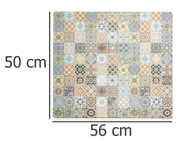 Placa de protectie din sticla pentru aragaz MOZAIKA, ZELLER