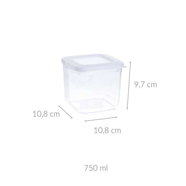 Recipient pentru articole vrac, transparent