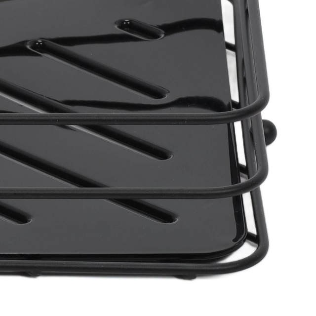 Raft de baie pe colt cu baza din plastic