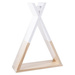 Raft decorativ de perete TIPI - lemn, 30 x 10 x 39 cm