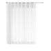 Perdea largă cu inele, cu efect de in, HALTONA, 400 x 240 cm