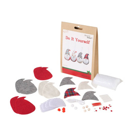 Set DIY pentru crearea de decorațiuni, 4 gnomi