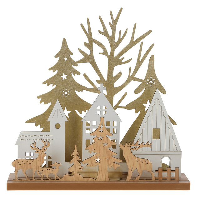 Lampă de masă LED de Crăciun, 20 cm, model 2