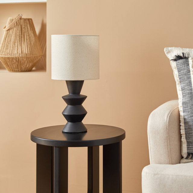 Lampă de masă cu bază ceramică YULIA, înălțime 40 cm