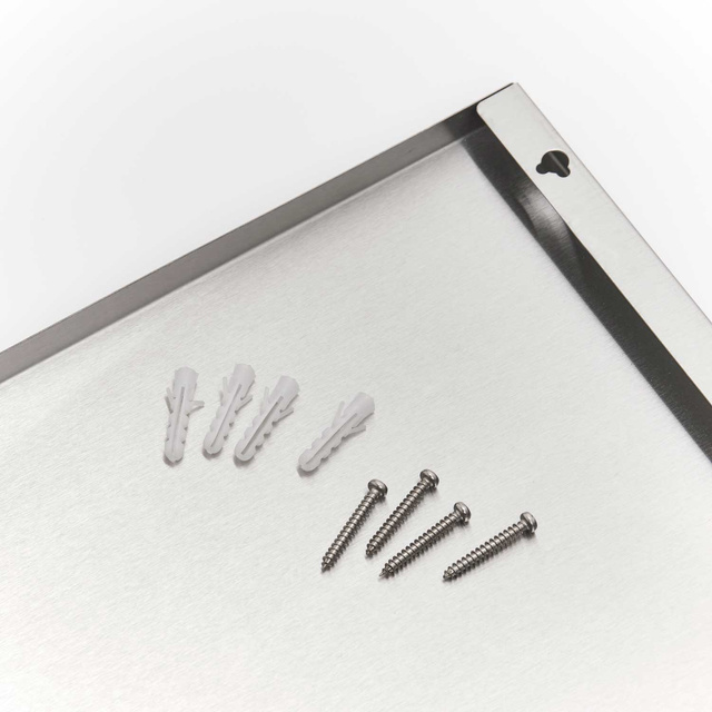 Tablă magnetică metalică MEMO + 3 magneți, 60x40 cm, ZELLER