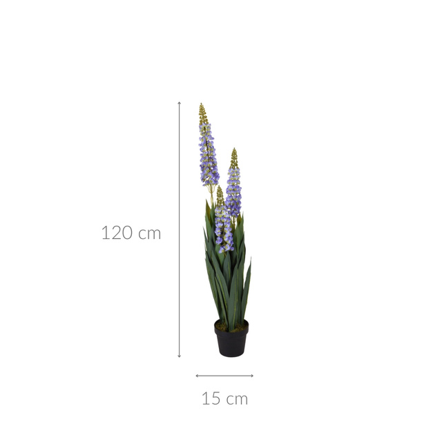 Lupin artificial în ghiveci, 120 cm