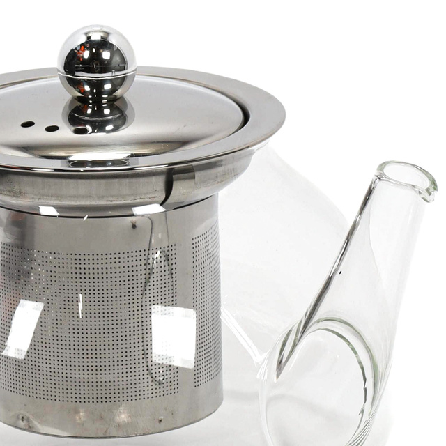 Cana de sticla, infuzor de ceai Secret de Gourmet, 850 ml