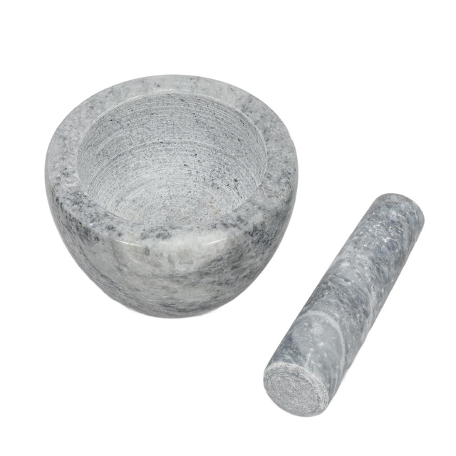 Mojar din marmură LUNO, Ø 10 cm