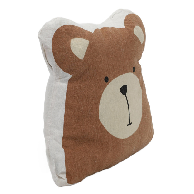 Perna copii animale cu urechi, bumbac, 35 x 40 cm