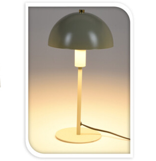 Lampa de masa din metal, ciuperca, 18 x 36 cm