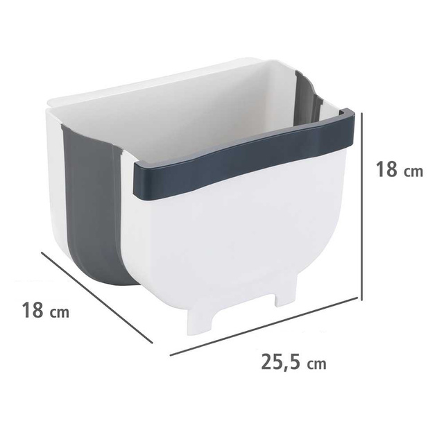 Coș de gunoi pentru ușa dulapului FAGO, 5 L, Alb, WENKO