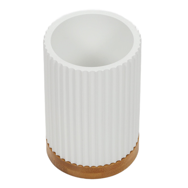 Suport periuță de dinți NATUREO, alb