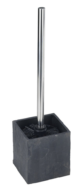 Recipient perie, dozator de sapun, perie de toaleta SLATE ROCK - Set accesorii baie WENKO