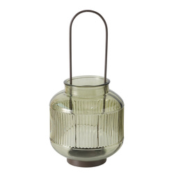 Suport pentru lumânări din sticlă ZENOR, 29 cm