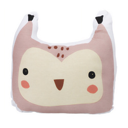 Perna copii animale cu urechi, bumbac, 35 x 40 cm