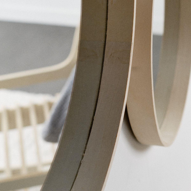 Oglinda cu rama din lemn Simplicity