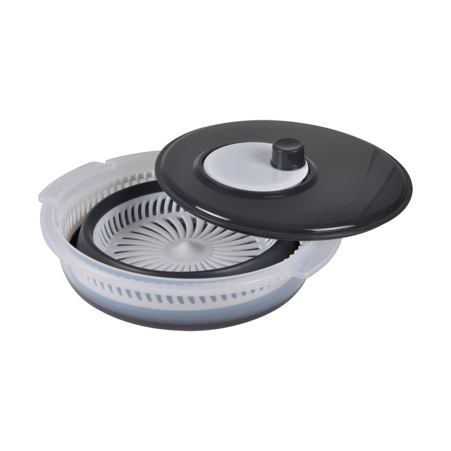 Bol de plastic cu centrifugă pentru salată