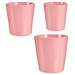 Set ghivece ceramice CONICAL, culori pastelate, 3 bucati