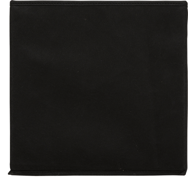 Recipient textil pentru depozitarea STEMY, cu mânere, 31 x 31 x 31 cm, negru