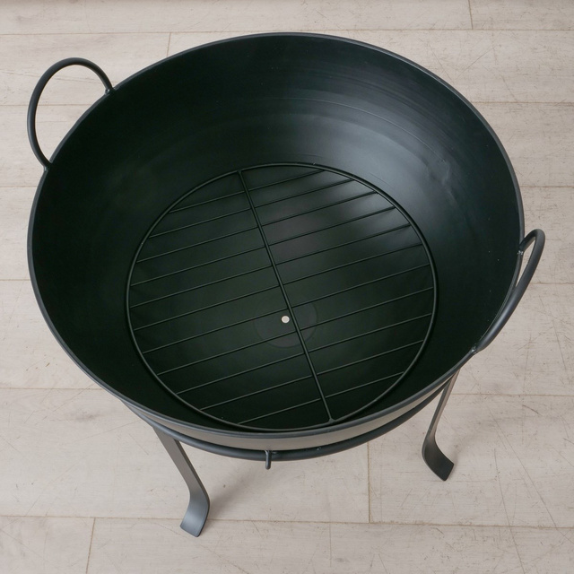 Vatra coloniala din fonta, 55 x 43 cm