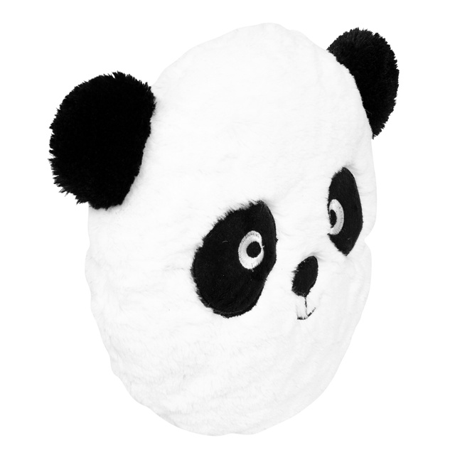 Pernă rotundă PANDA cu urechi, Ø 27 cm