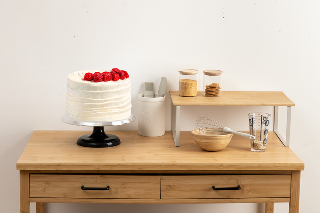 Placă metalică profesională pentru tencuirea tortului EASY, Ø 31 cm