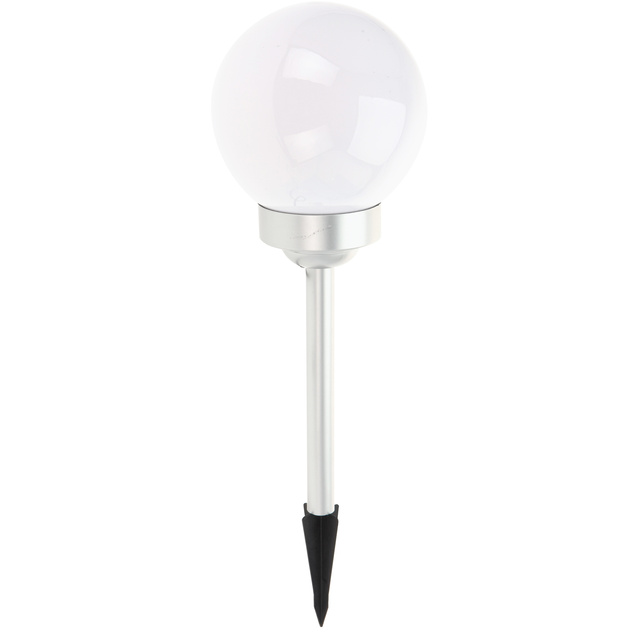 Lampa solara sfera, Ø 15 x 47 cm, 4 LED-uri