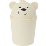 Coș mic de gunoi în formă de ursuleț pentru o cameră de copii, 1,5 l