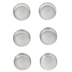 Magneti pentru notițe, oțel inoxidabil, 6 bucăți, ZELLER